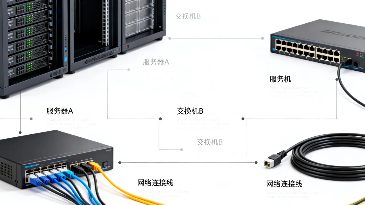 服务器运维拓扑图怎么画？服务器运维拓扑图模板怎么设计