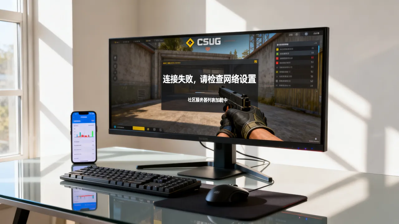 CSGO为什么进不去社区服务器，进不去社区服怎么办