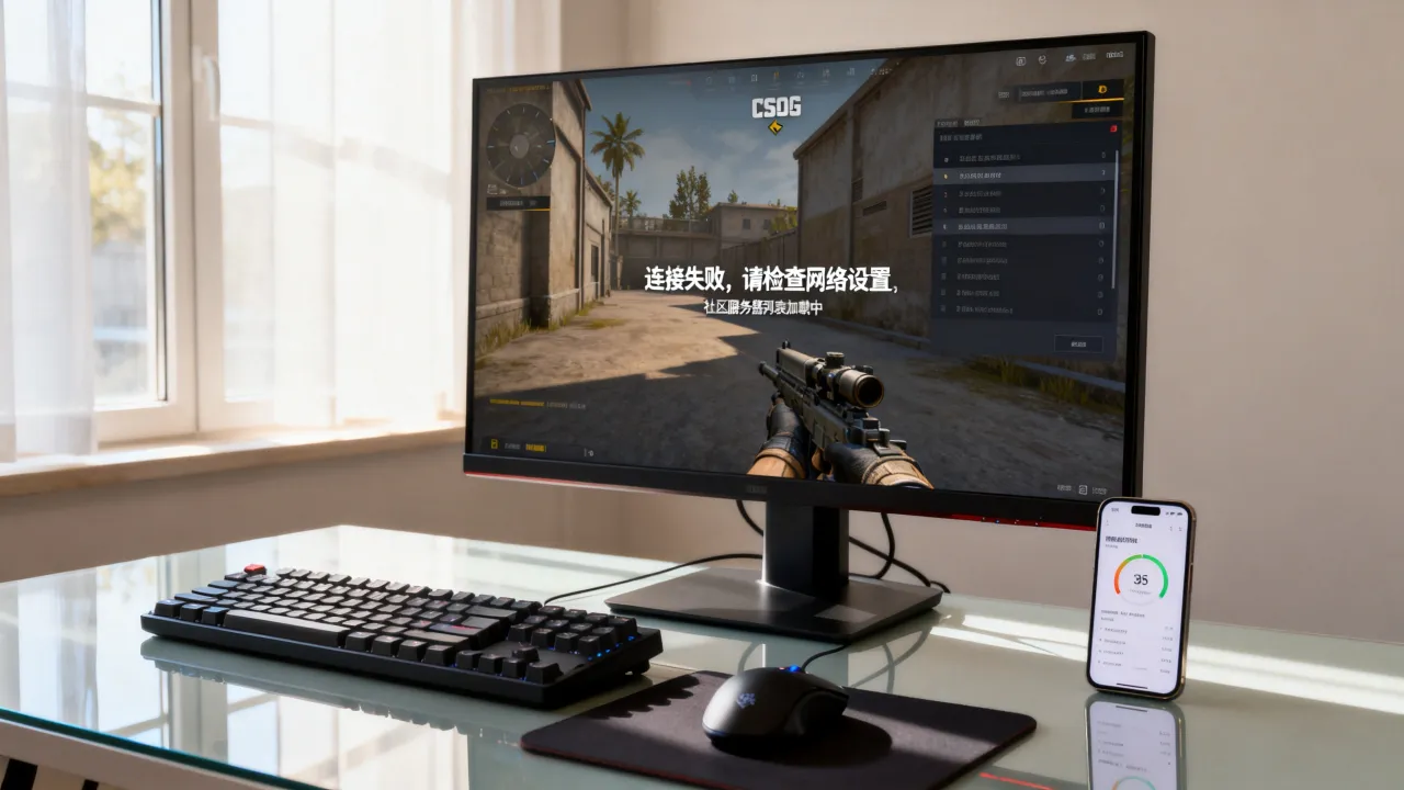 CSGO为什么进不去社区服务器，进不去社区服怎么办