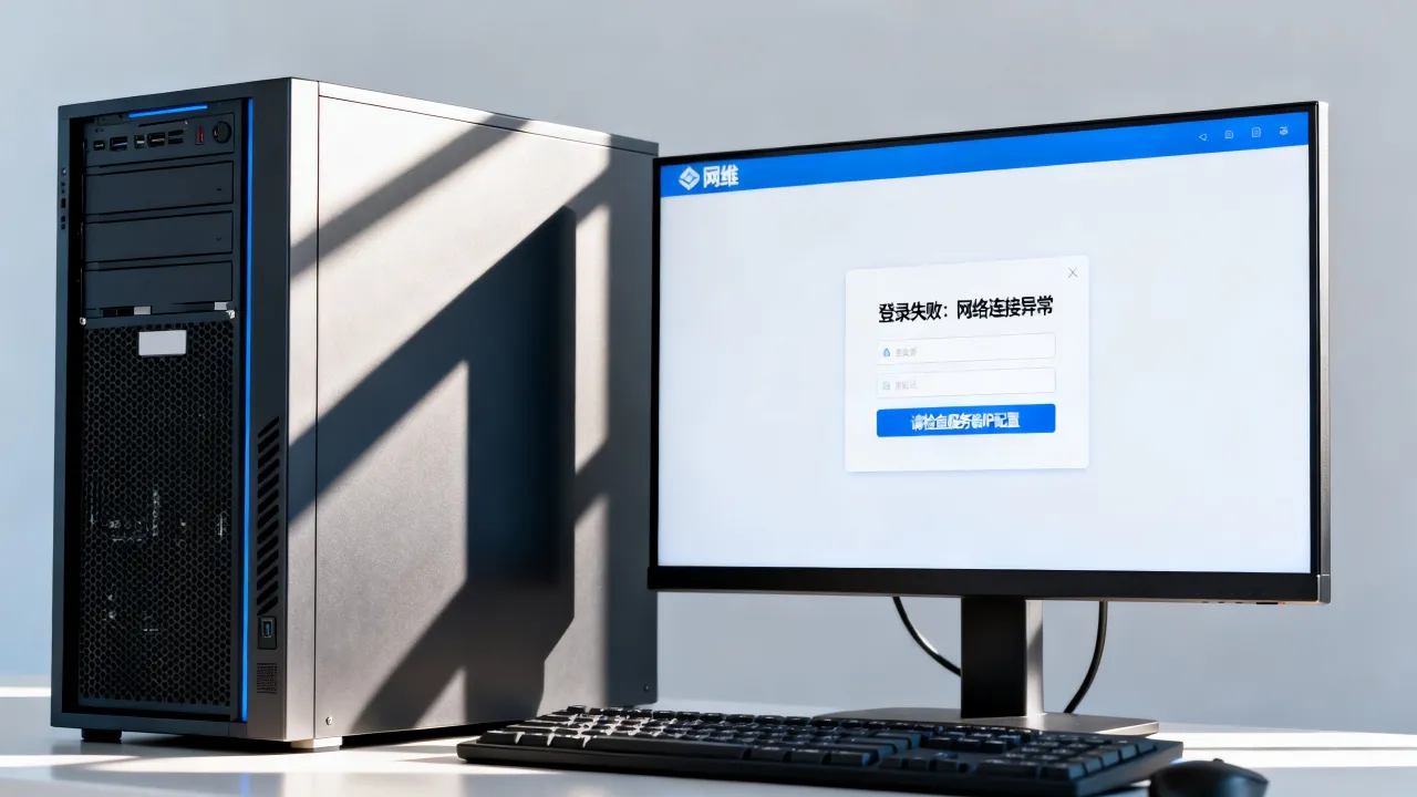 网维服务器怎么登录，网维服务器登录不上怎么解决