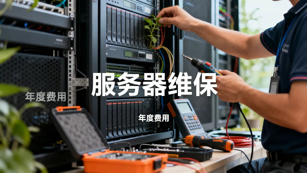 广安服务器维保怎么收费，大概需要多少钱一年？