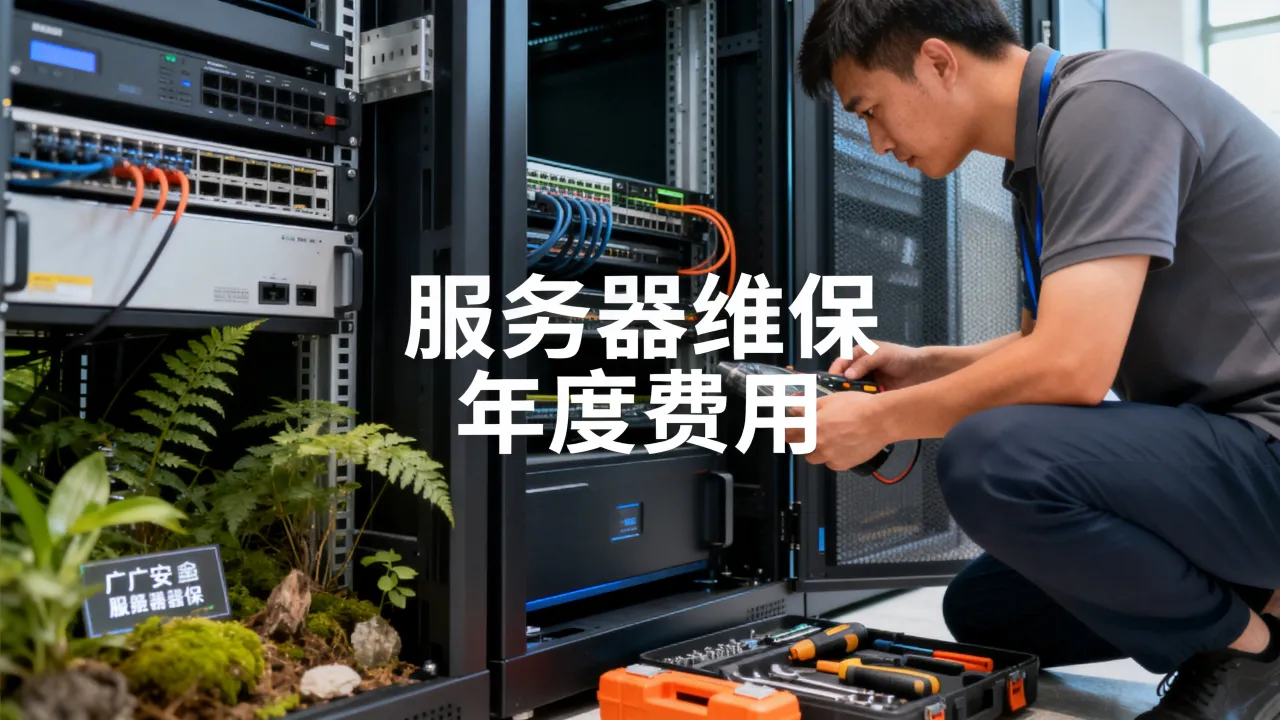广安服务器维保怎么收费，大概需要多少钱一年？
