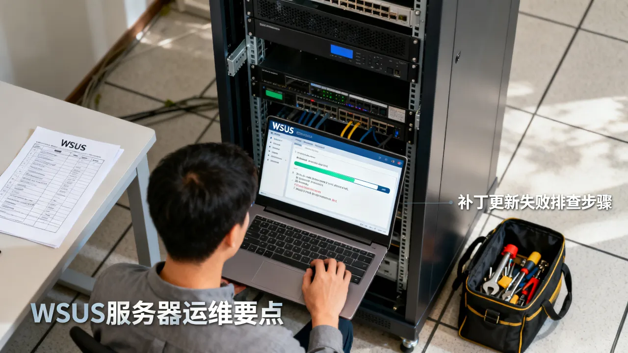 WSUS服务器运维工作内容有哪些，补丁更新失败怎么排查？