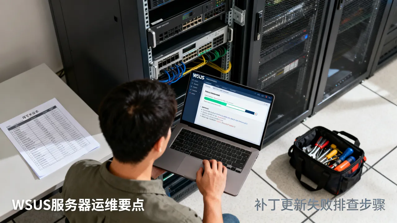 WSUS服务器运维工作内容有哪些，补丁更新失败怎么排查？