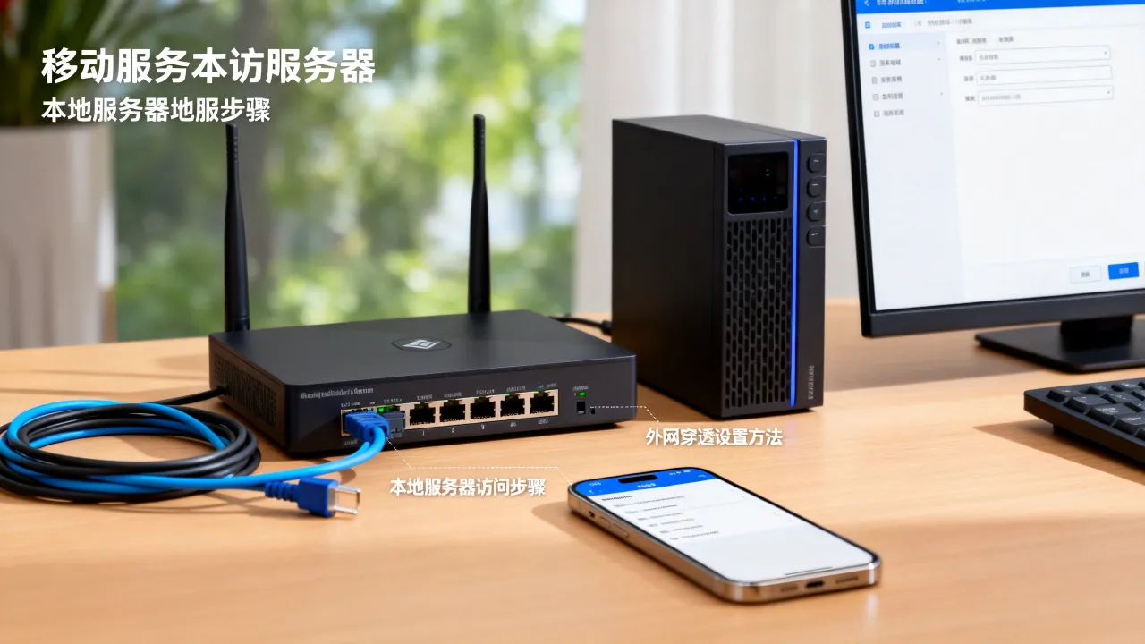 移动宽带本地服务器怎么访问？，外网穿透怎么设置
