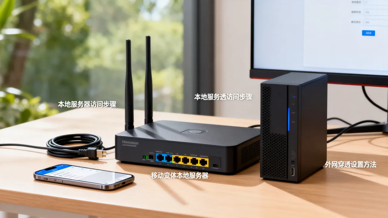 移动宽带本地服务器怎么访问？，外网穿透怎么设置