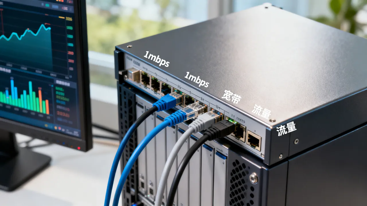 服务器1mbps是多少宽带，1mbps网速能跑多少流量？