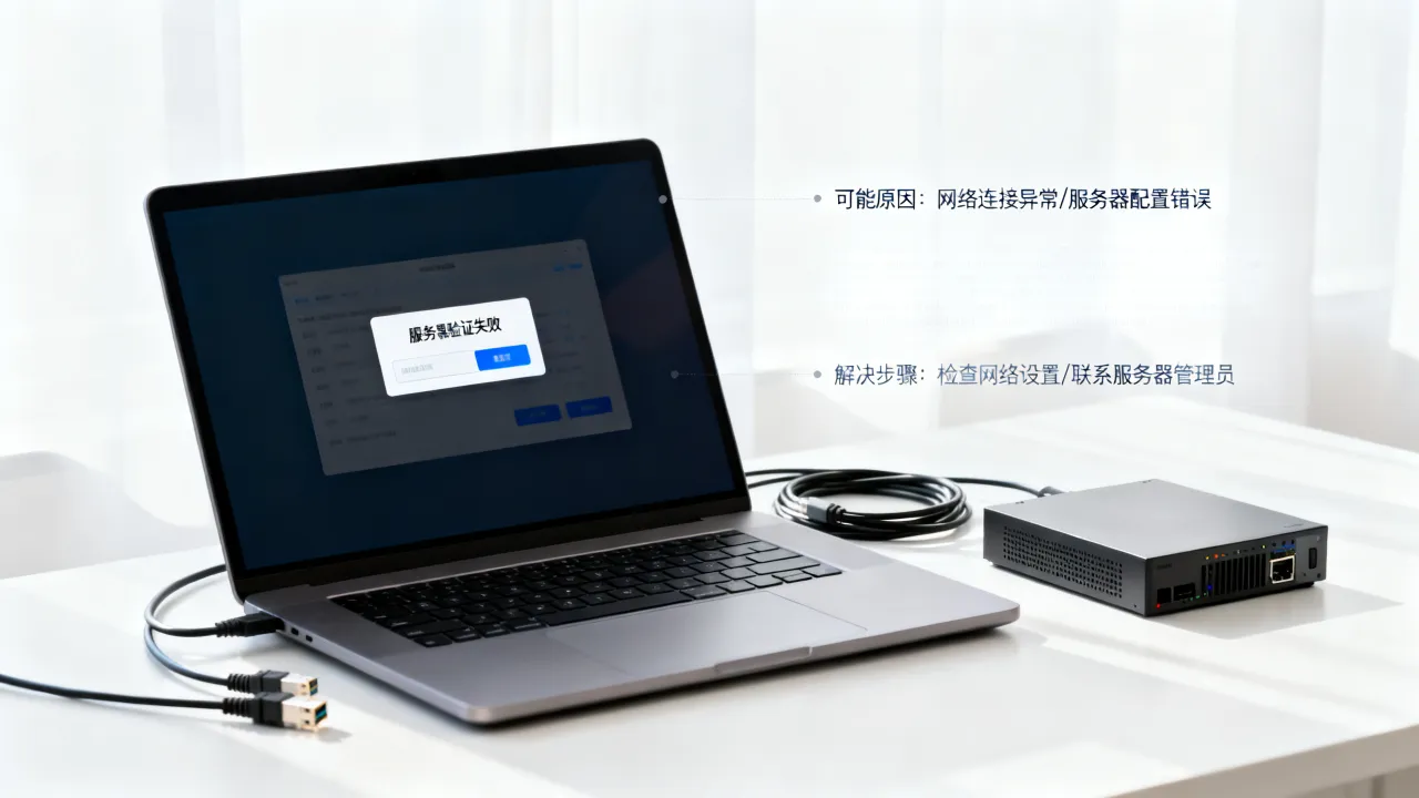 为什么服务器验证失败,服务器验证失败怎么解决?