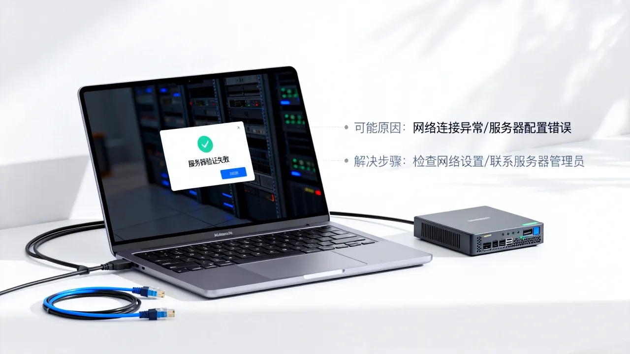 为什么服务器验证失败，服务器验证失败怎么解决？