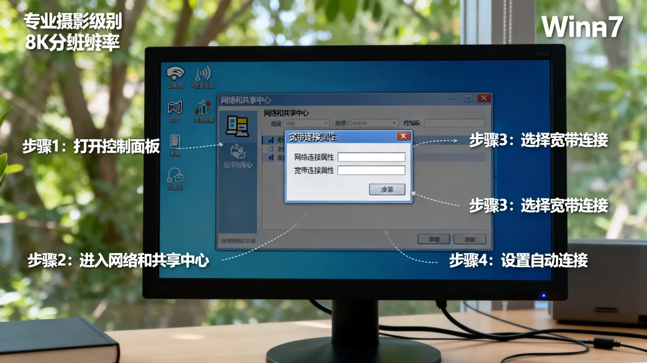 win7怎么打开自动连接宽带,宽带连接自动拨号怎么设置? win7怎么打开自动连接宽带,宽带连接自动拨号怎么设置?