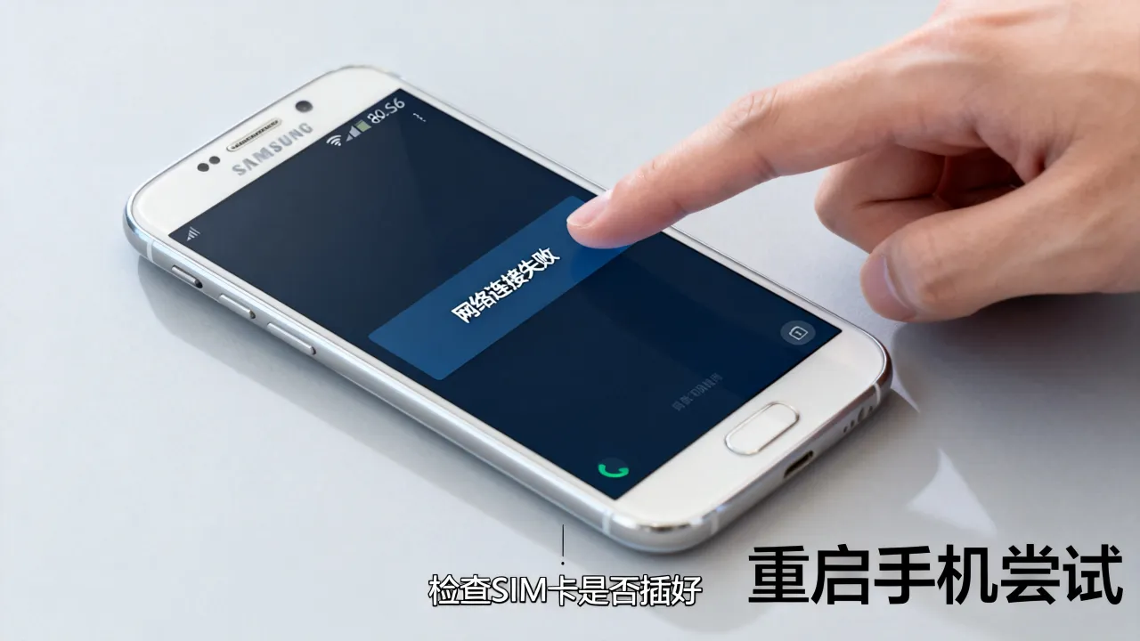 三星s6为什么会用不了网络连接服务器，三星s6网络连接失败怎么办