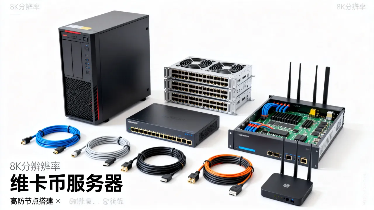 维卡币服务器是什么？如何搭建自己的高防节点