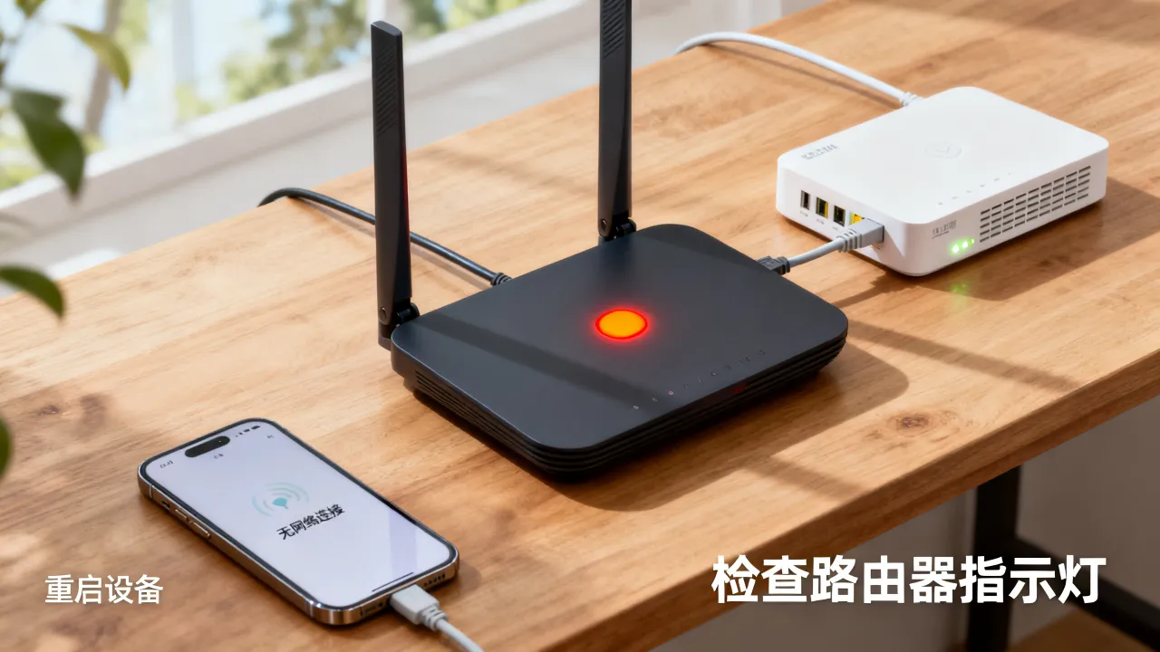 为什么wifi连不到服务器，路由器网络连接失败怎么办