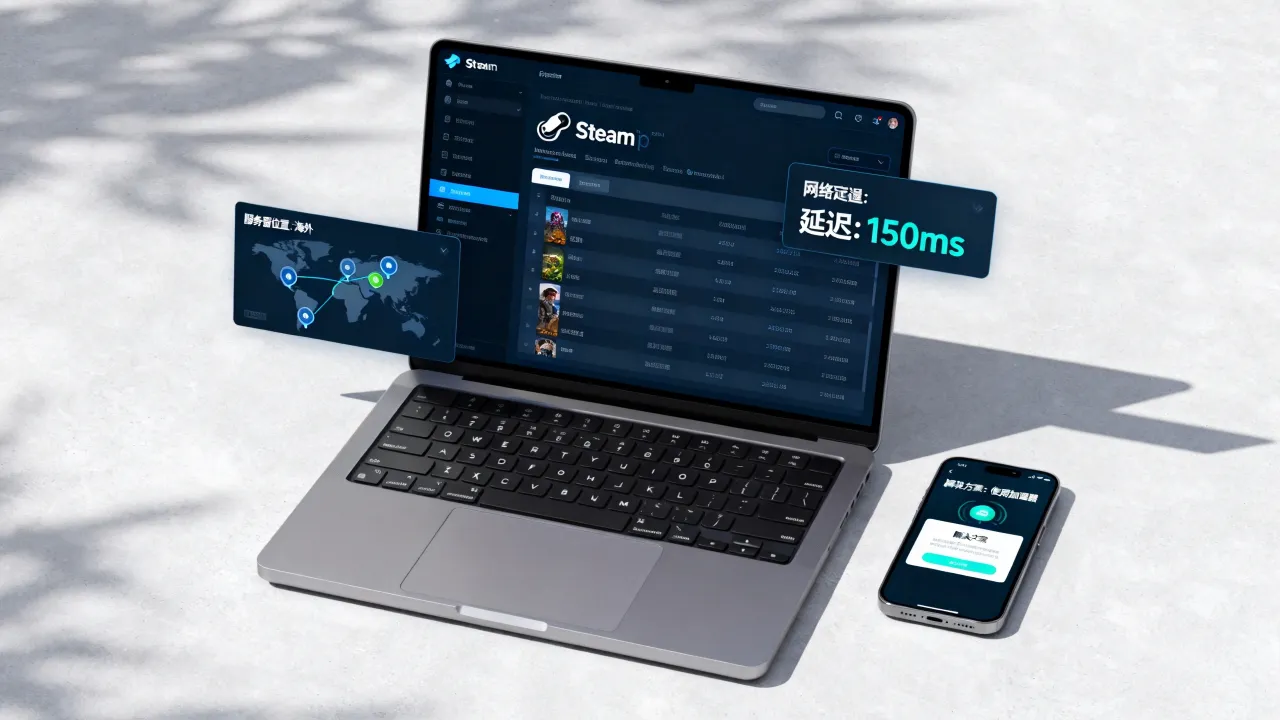 steam为什么服务器不设在中国，国服玩家延迟高怎么解决