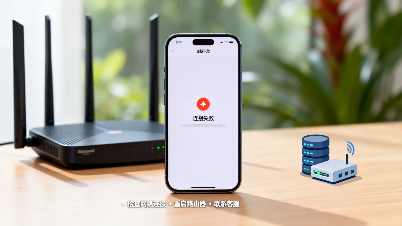 为什么app服务器连接失败,app服务器连接失败怎么解决?