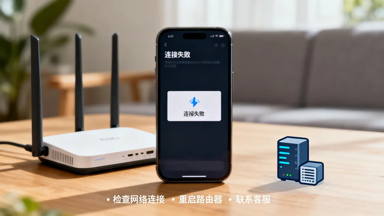为什么app服务器连接失败，app服务器连接失败怎么解决？