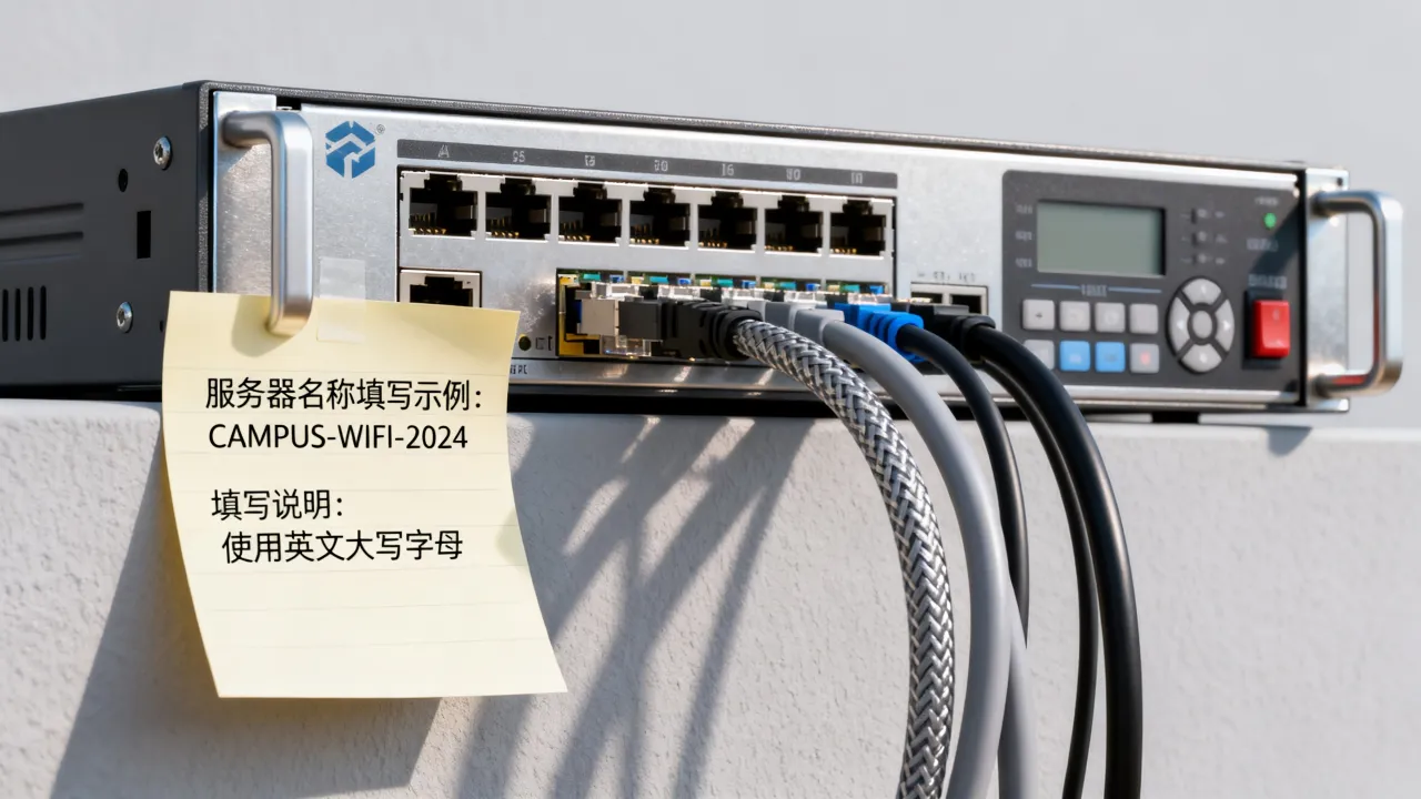校园宽带服务器名是什么,校园宽带服务器名称怎么填?