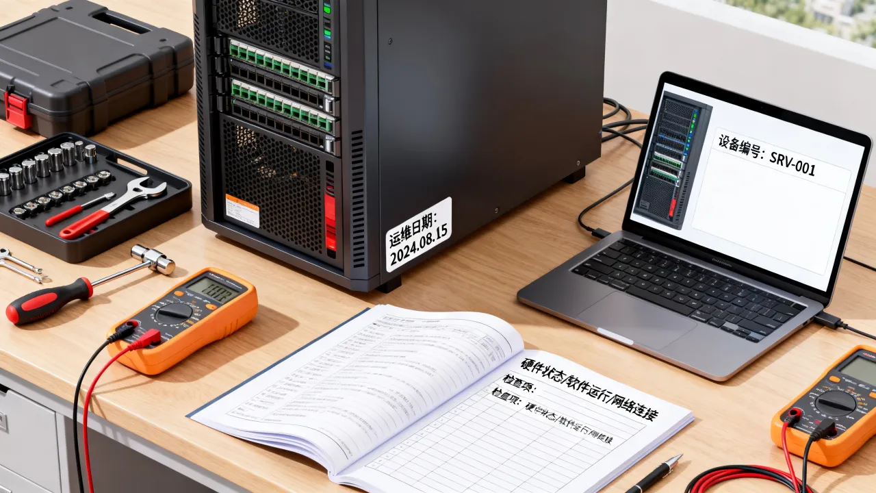 服务器运维日志模板怎么写？运维日志格式
