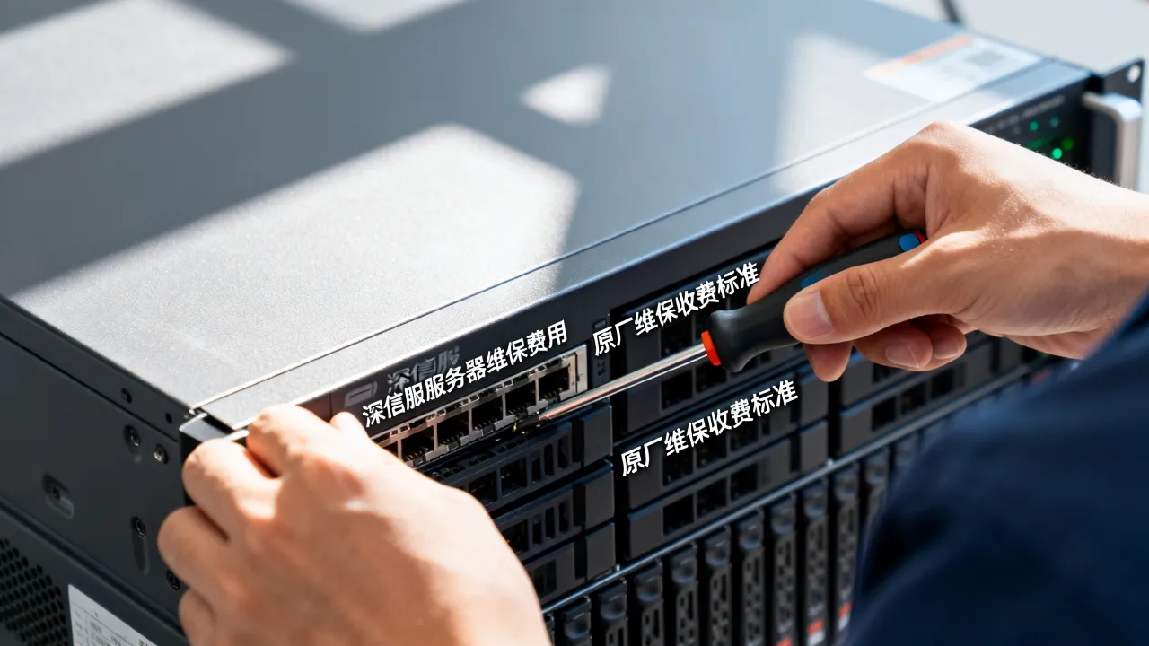深信服服务器维保多少钱一次？原厂维保怎么收费？