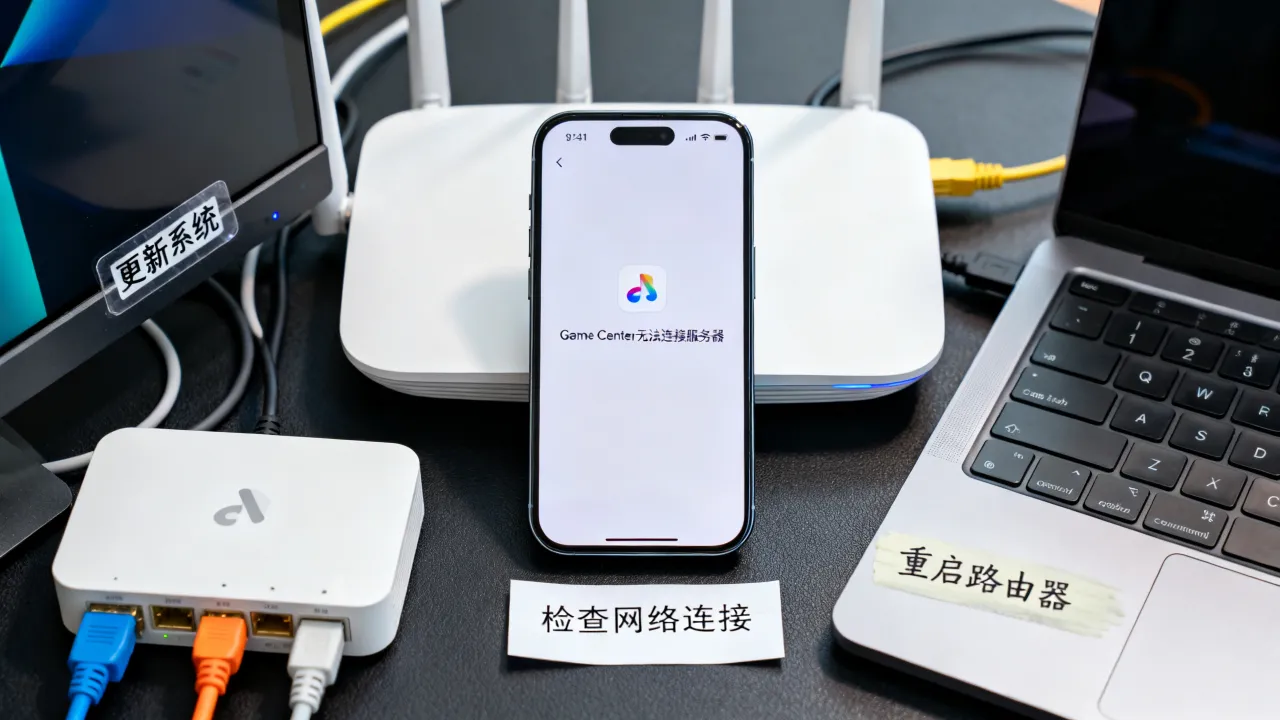 Game Center无法连接服务器怎么办，连不上怎么解决