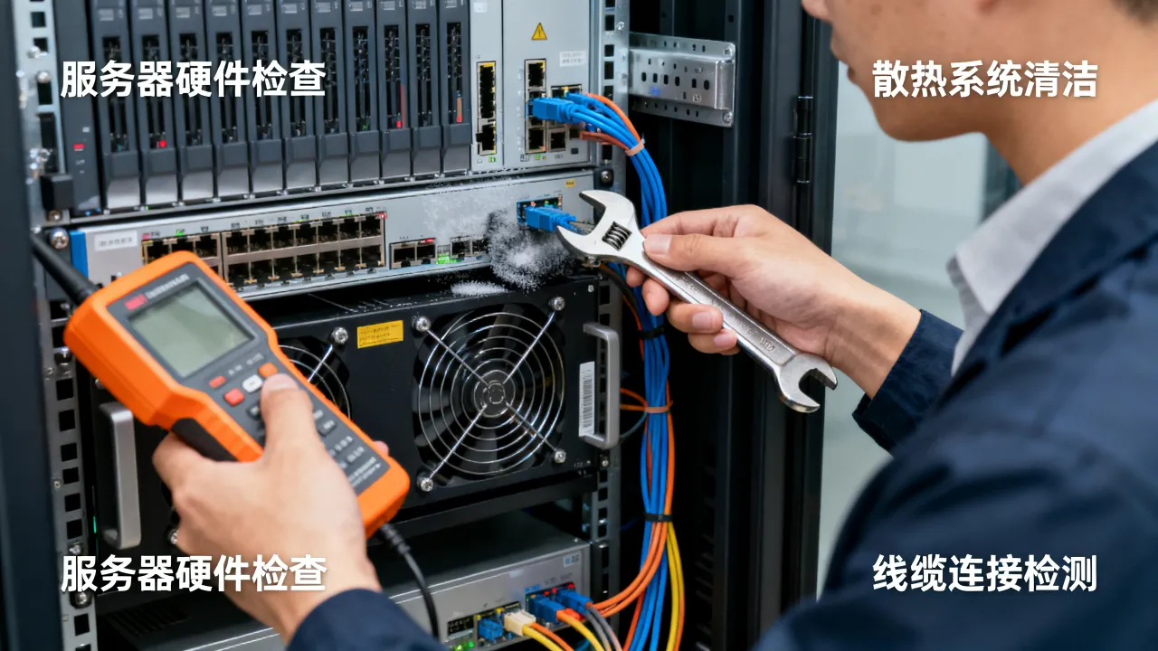 服务器检查和维保怎么做，服务器巡检维保包括哪些内容？