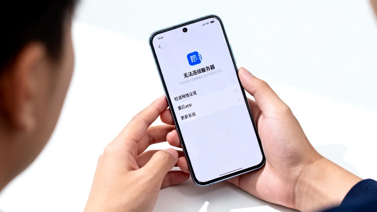 苹果app无法连接服务器失败怎么办，app连接失败怎么解决