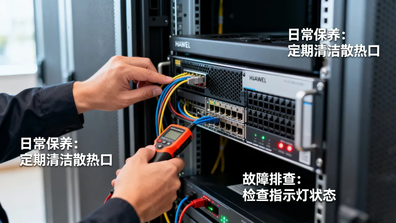 华为服务器怎么运维，日常保养和故障排查技巧有哪些？