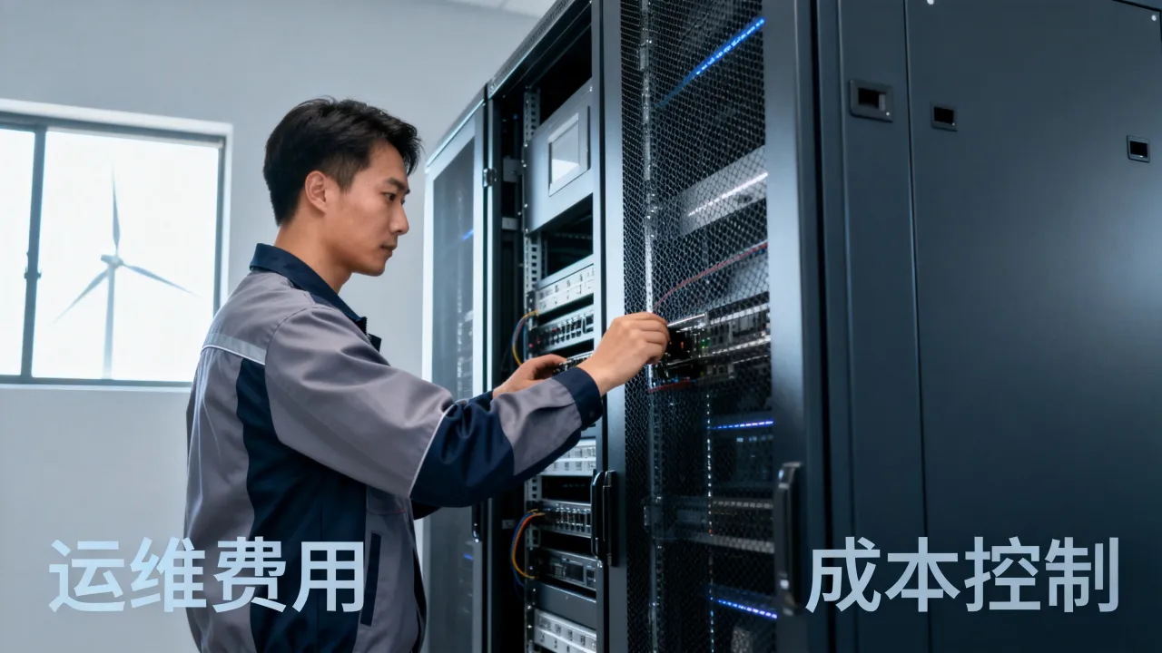 风电场服务器运维费用一年要花多少钱？如何降低运维成本