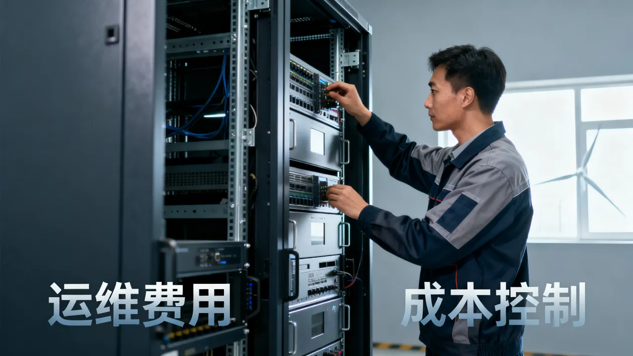 风电场服务器运维费用一年要花多少钱？如何降低运维成本