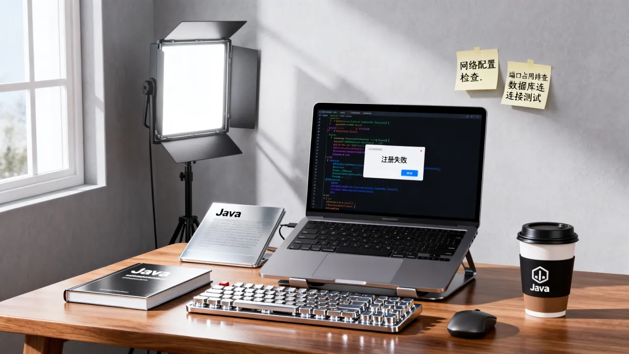 为什么java服务器我注册不了，java服务器注册失败原因排查