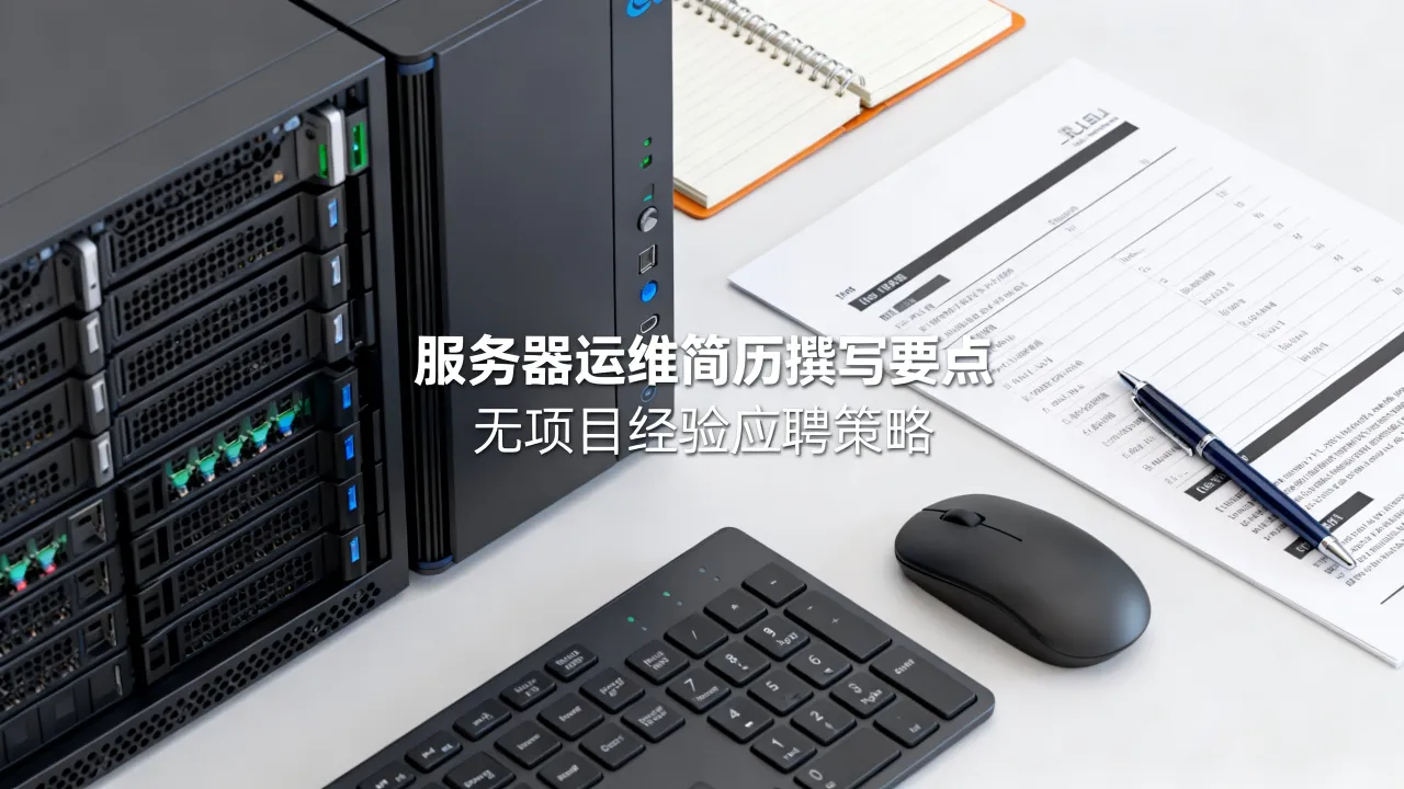 服务器运维简历如何写才能吸引面试官？没有项目经验能应聘运维岗位吗？