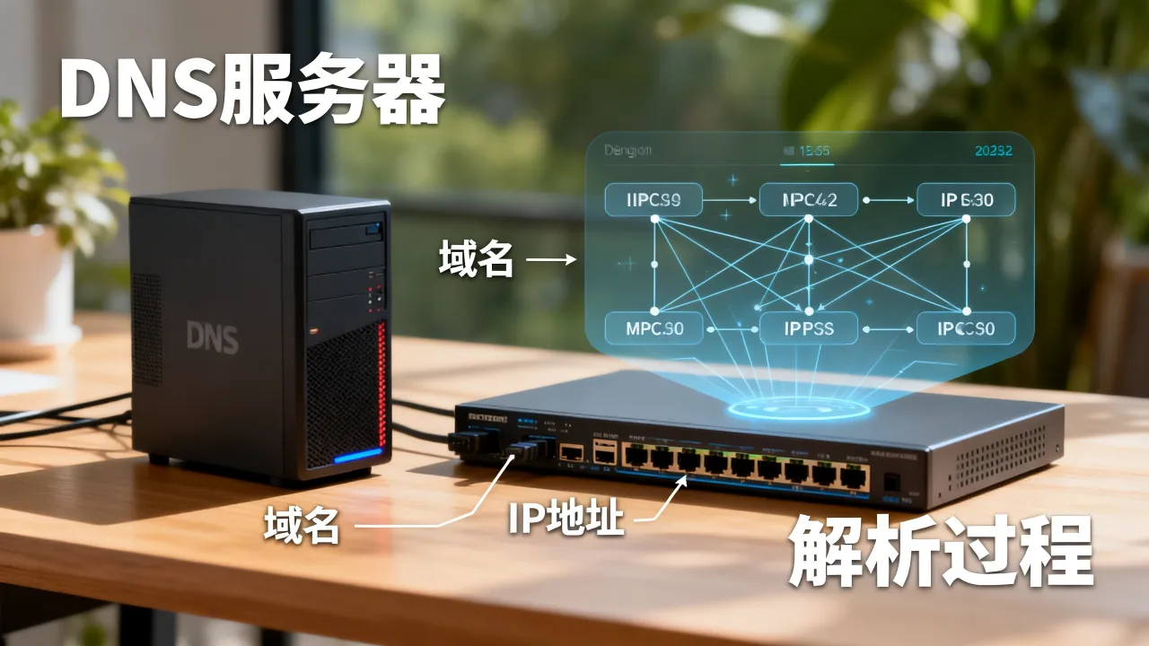 DNS服务器为什么把域名解析成IP，DNS域名解析原理是什么