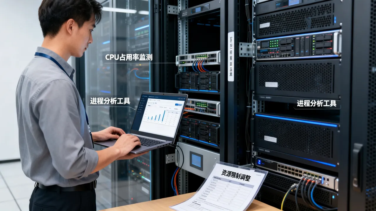 服务器CPU为什么占用率高，服务器CPU占用率高怎么排查解决？