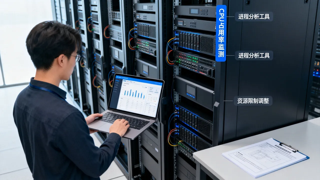 服务器CPU为什么占用率高，服务器CPU占用率高怎么排查解决？