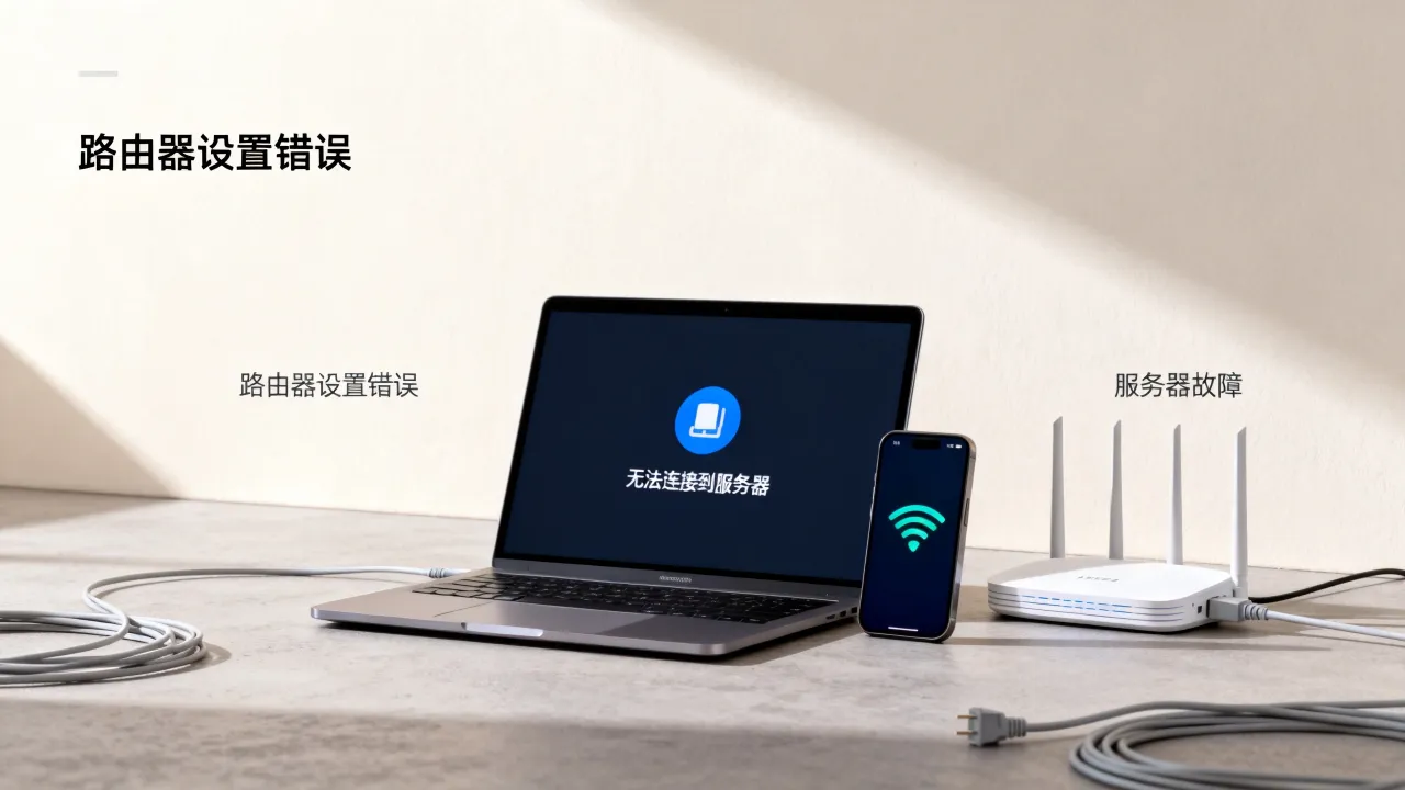 为什么WiFi连不上服务器地址？wifi连接服务器失败原因有哪些
