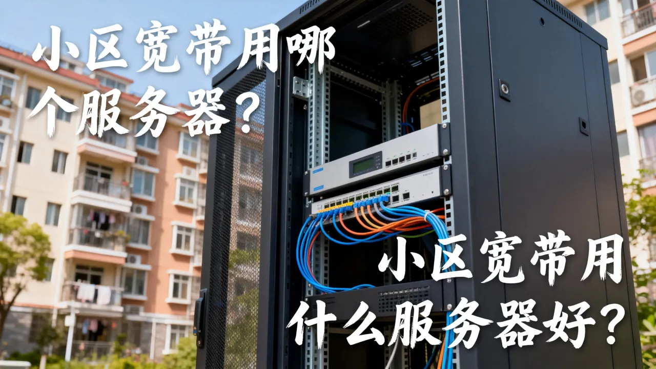 小区宽带用哪个服务器？小区宽带用什么服务器好？