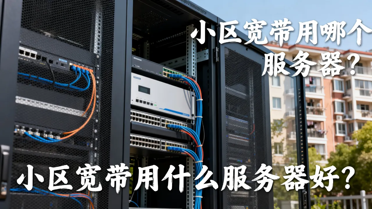 小区宽带用哪个服务器？小区宽带用什么服务器好？