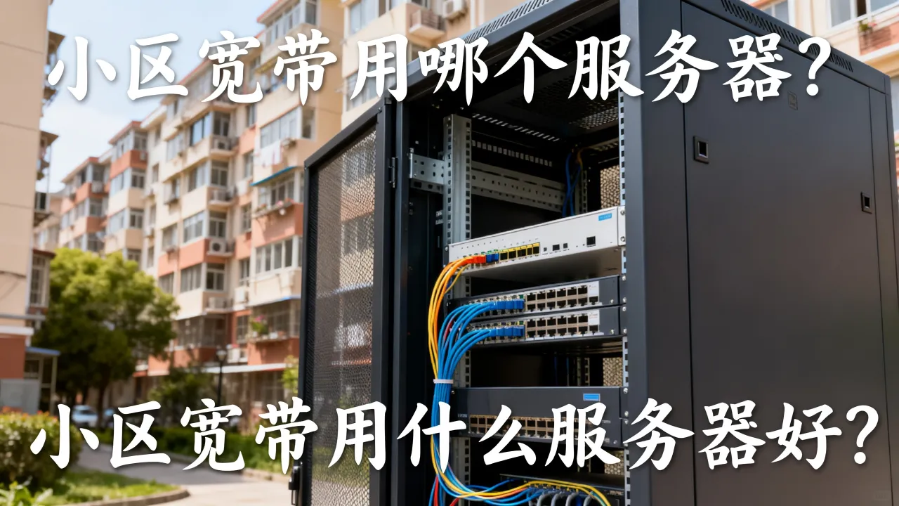 小区宽带用哪个服务器？小区宽带用什么服务器好？