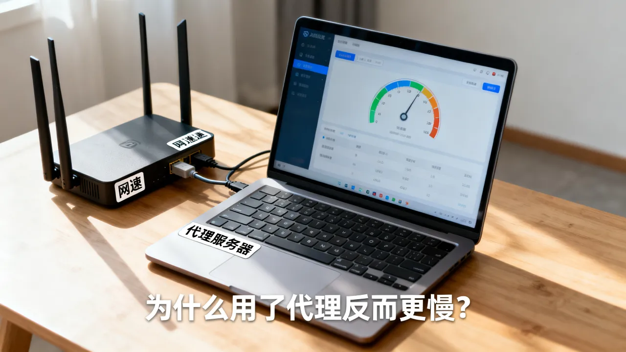 代理服务器网速变快吗，为什么用了代理反而更慢？