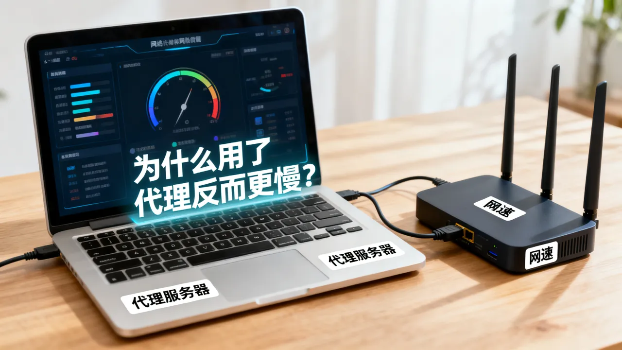 代理服务器网速变快吗，为什么用了代理反而更慢？
