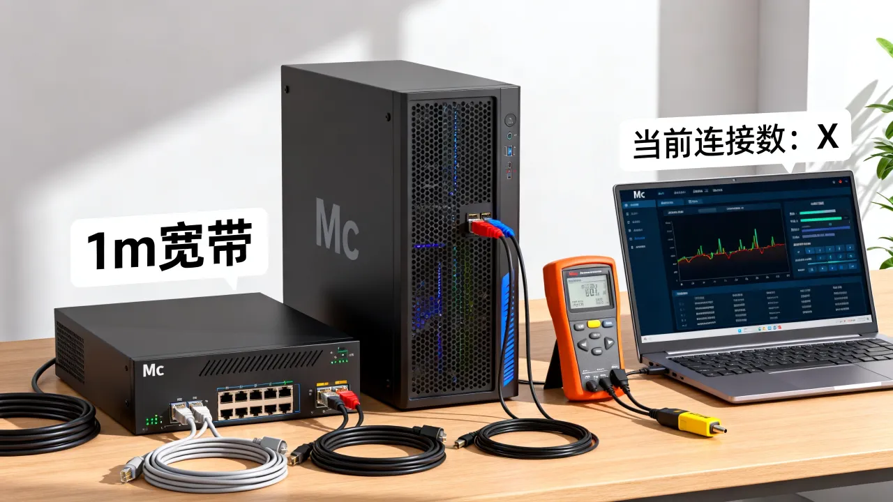Mc服务器1m宽带够用吗?,能带多少人? Mc服务器1m宽带够用吗?,能带多少人?