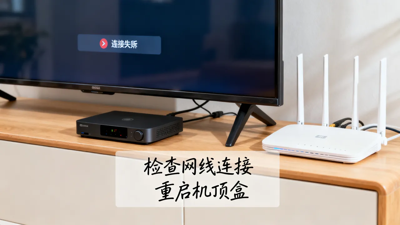 互联网宽带电视服务器连接不上，怎么解决？