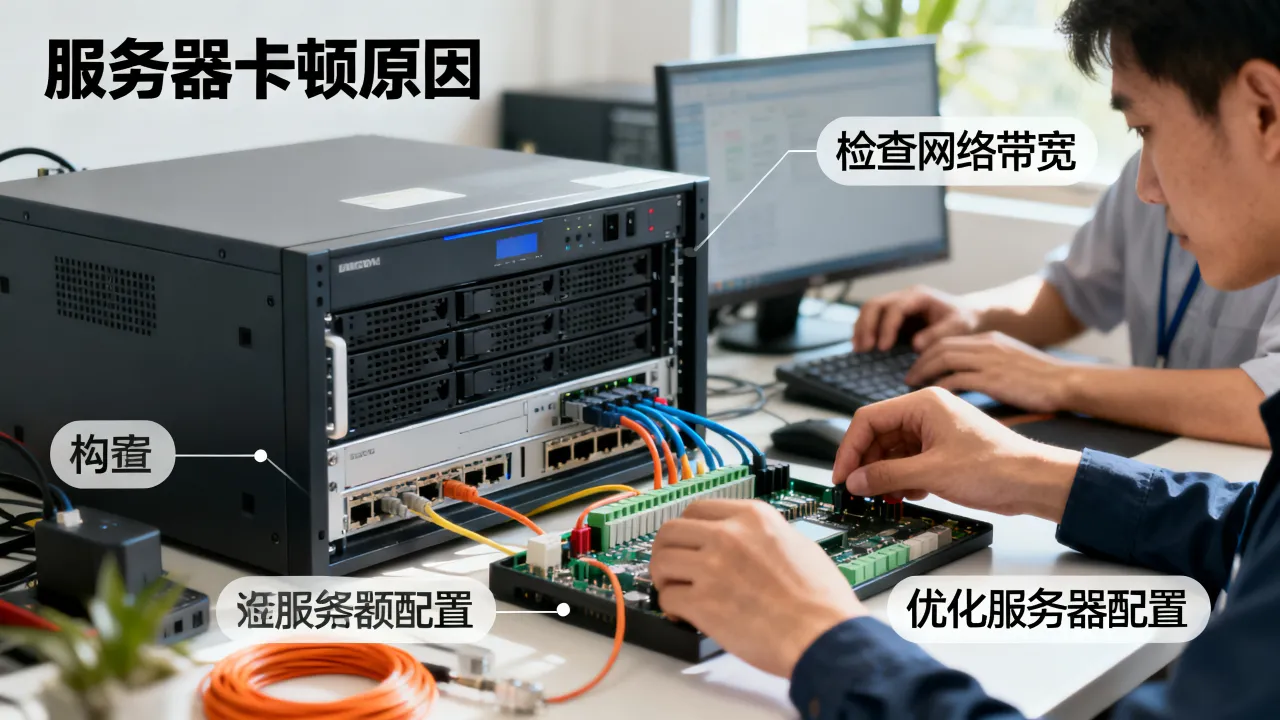 为什么卡不了服务器了,服务器卡顿怎么解决? 为什么卡不了服务器了,服务器卡顿怎么解决?