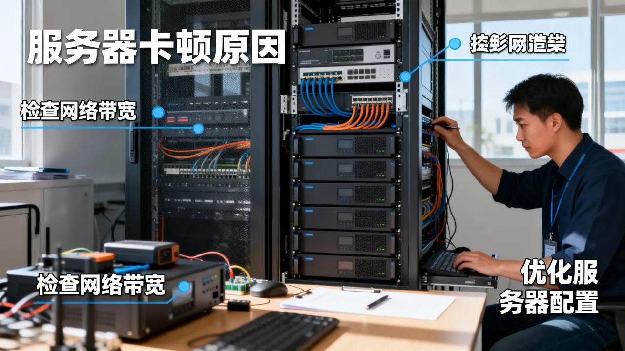 为什么卡不了服务器了,服务器卡顿怎么解决? 为什么卡不了服务器了,服务器卡顿怎么解决?