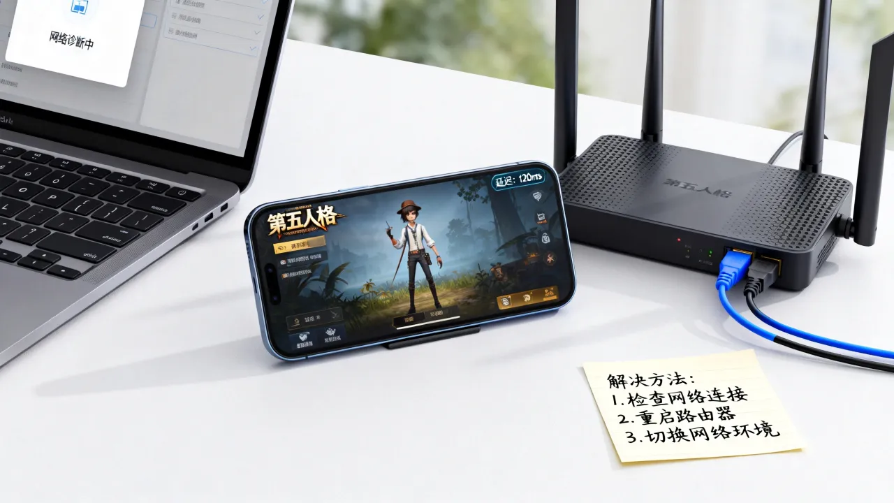第五人格服务器网速慢怎么办，第五人格网络延迟高怎么解决