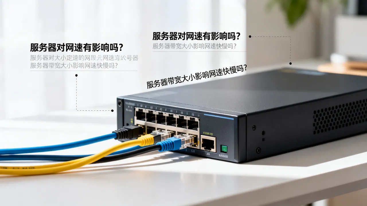 服务器对网速有影响吗,服务器带宽大小会影响网速快慢吗? 服务器对网速有影响吗,服务器带宽大小会影响网速快慢吗?