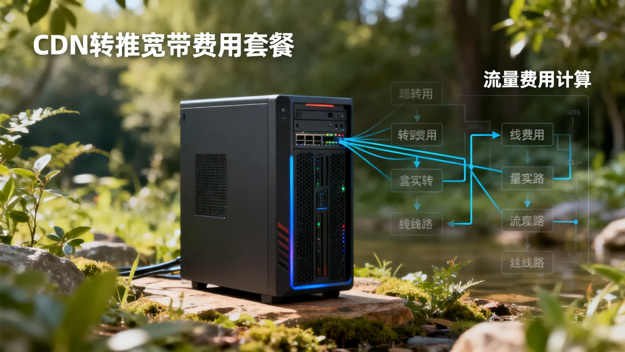 服务器CDN转推宽带费用套餐怎么收费？，cdn转推流量费用