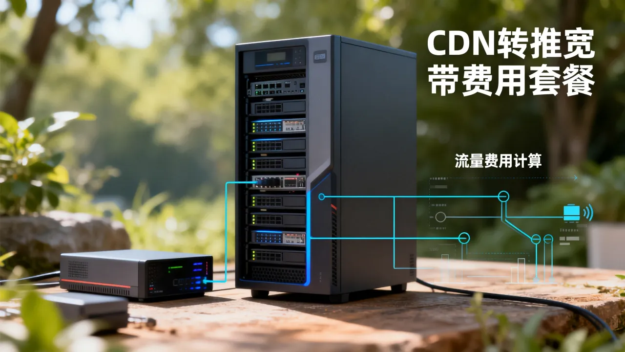 服务器CDN转推宽带费用套餐怎么收费？，cdn转推流量费用