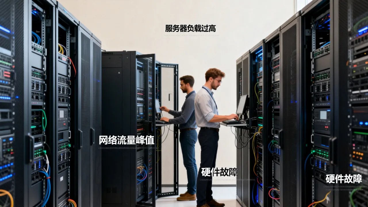 为什么半夜服务器会炸，服务器半夜宕机是什么原因？