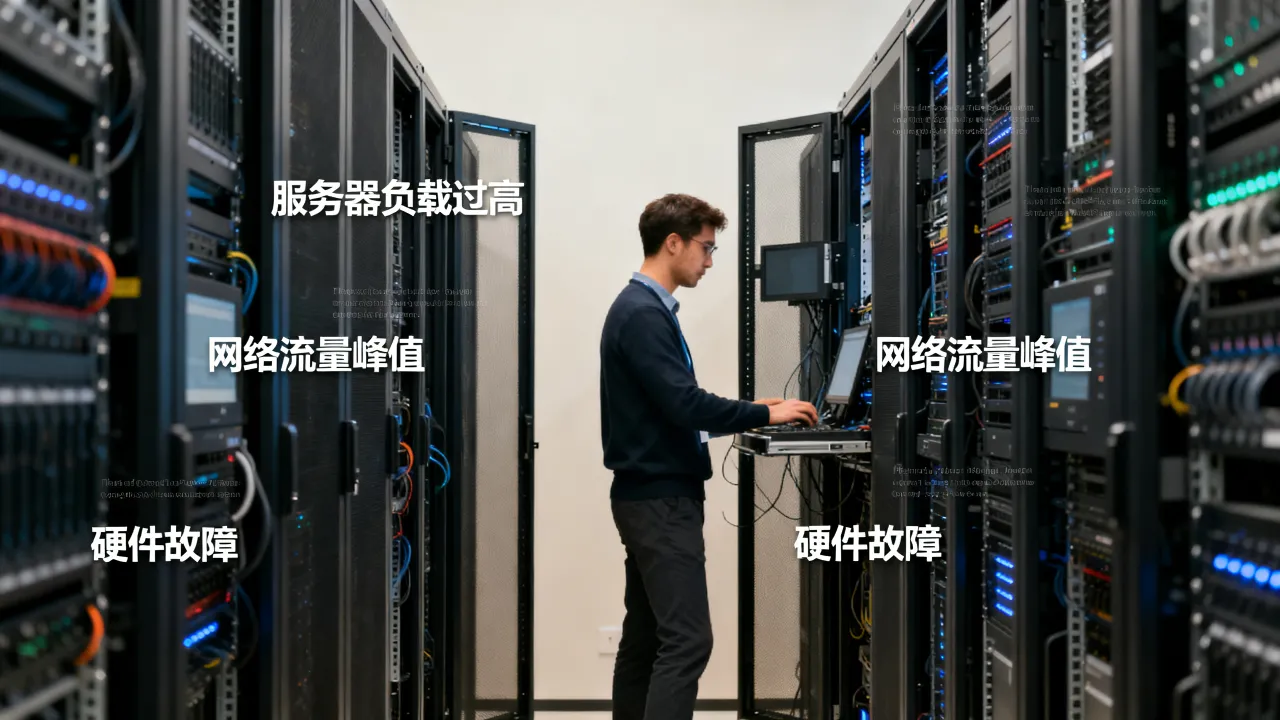 为什么半夜服务器会炸，服务器半夜宕机是什么原因？